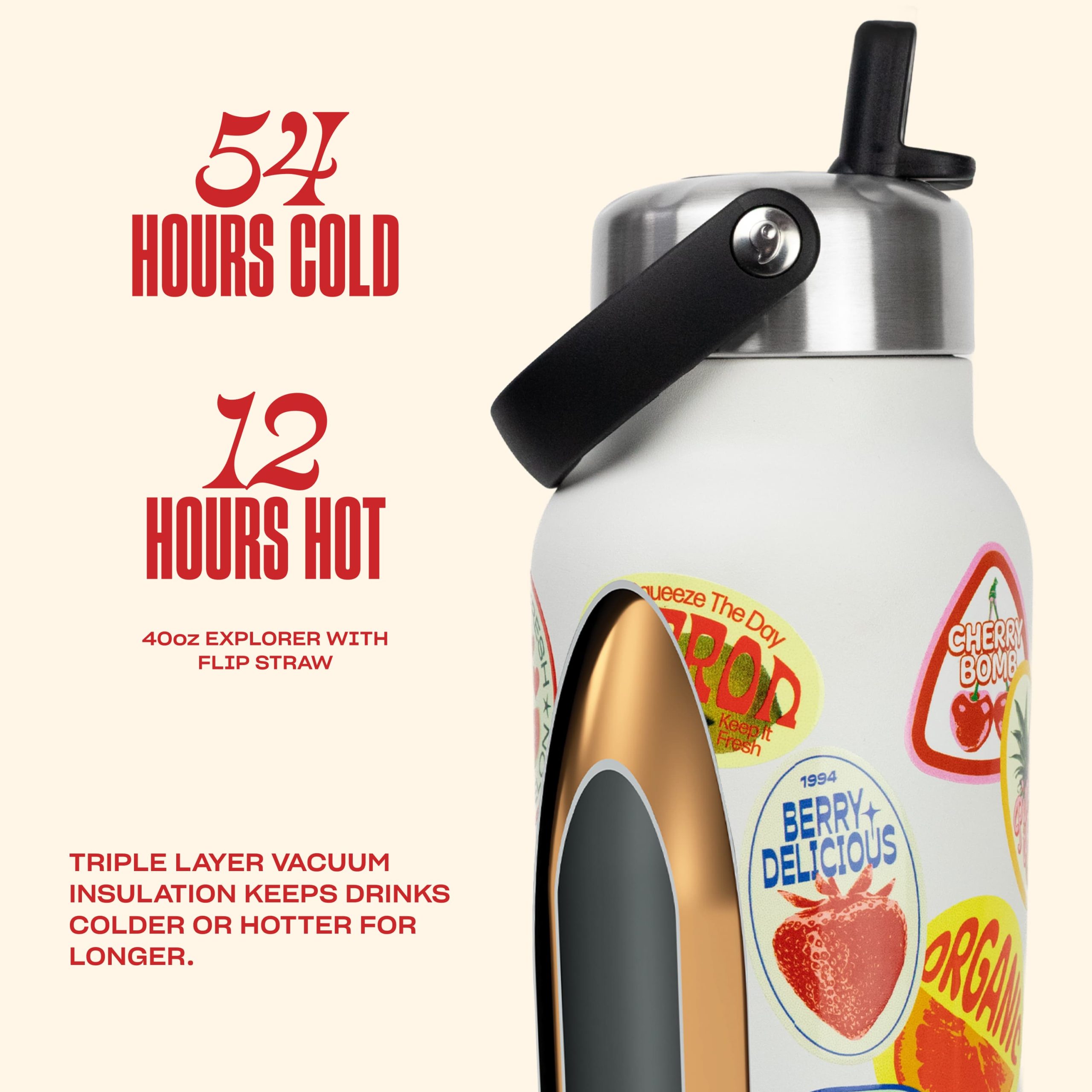 Explorer with Flip Straw Lid | 40oz - Image 4