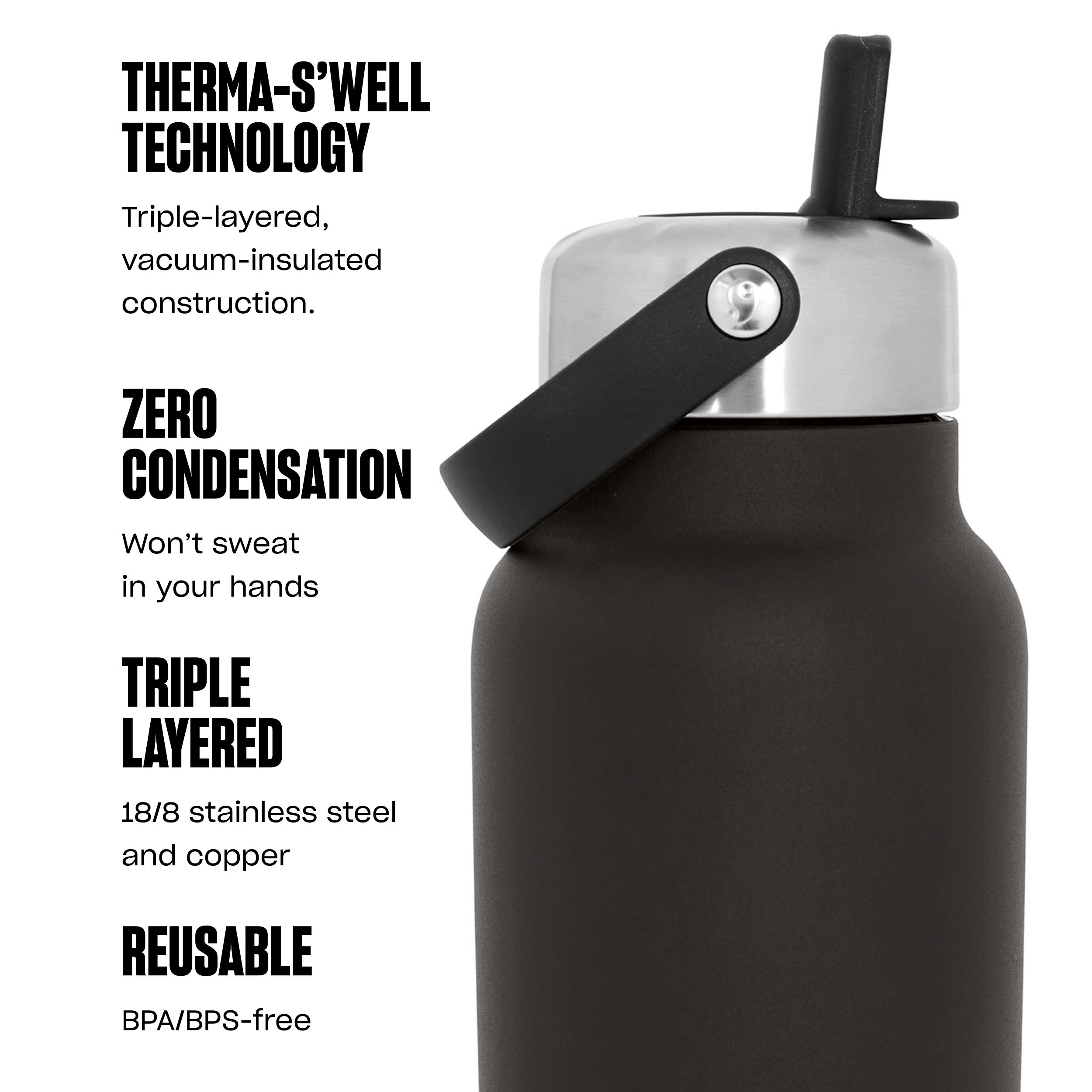 Explorer with Flip Straw Lid | 32oz Onyx - Image 9