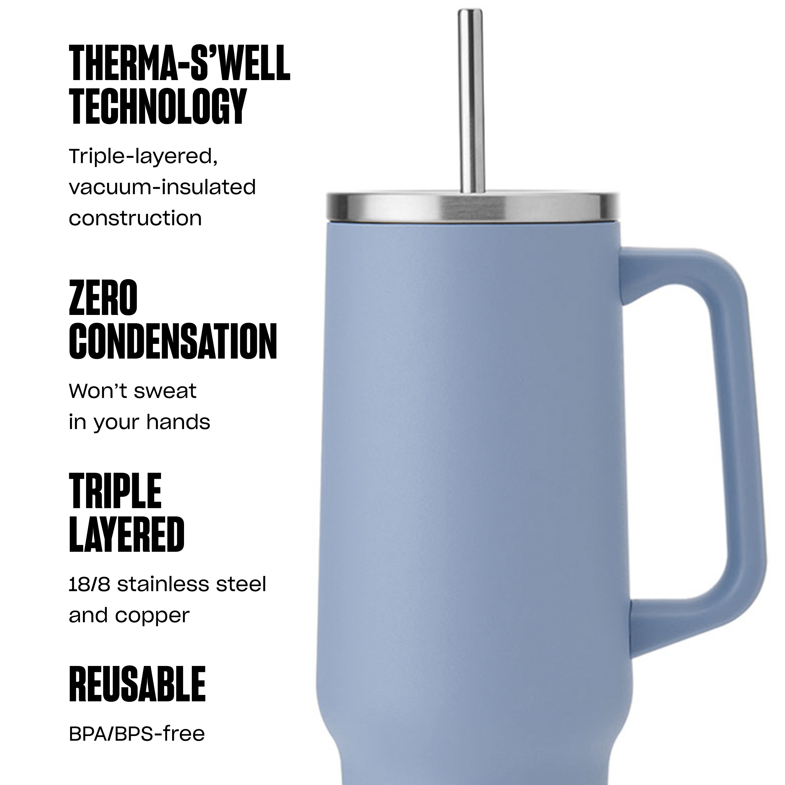 Tumbler XL | 40oz Hydrangea Pink - Image 6