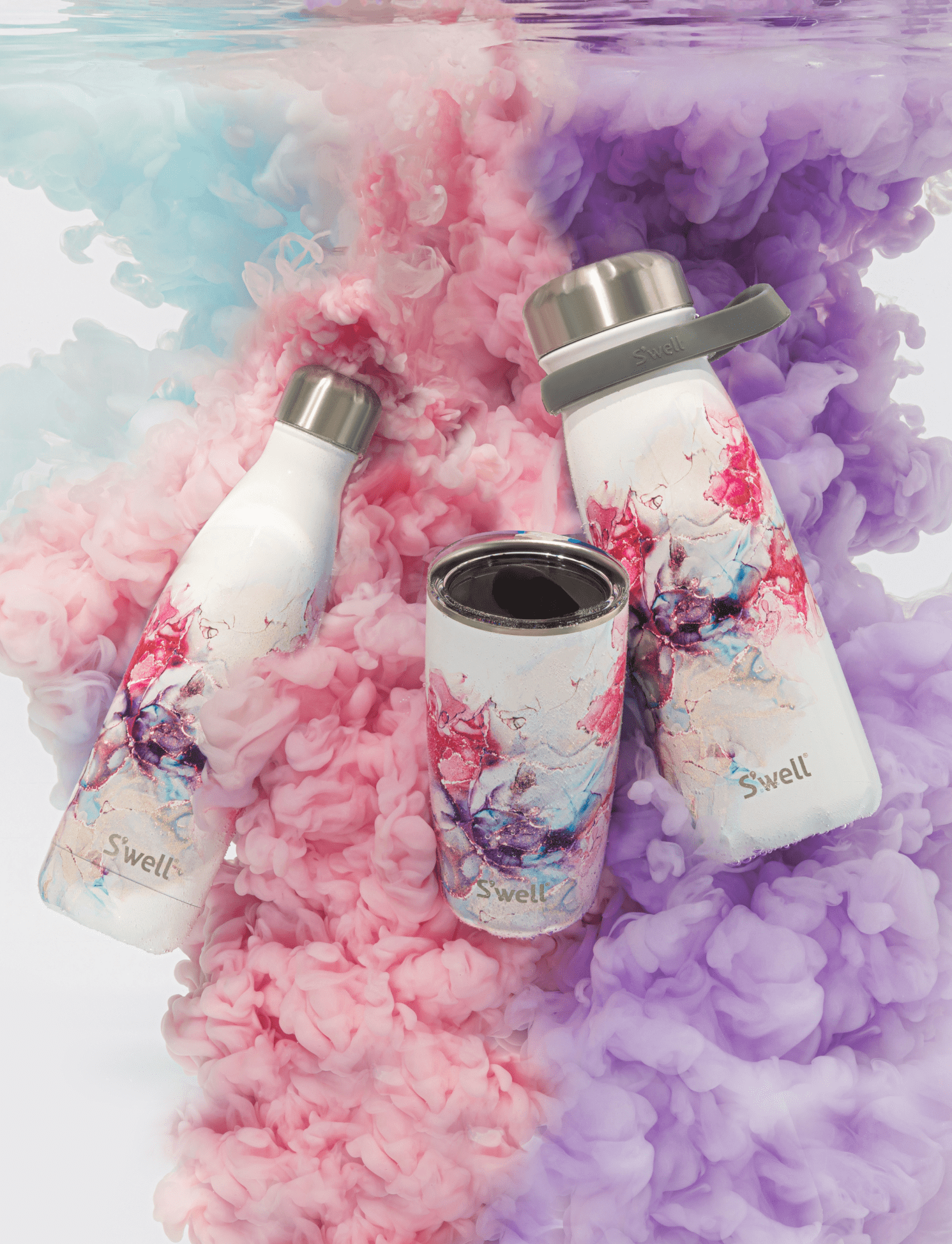 Rose Marble Tumbler - Image 2