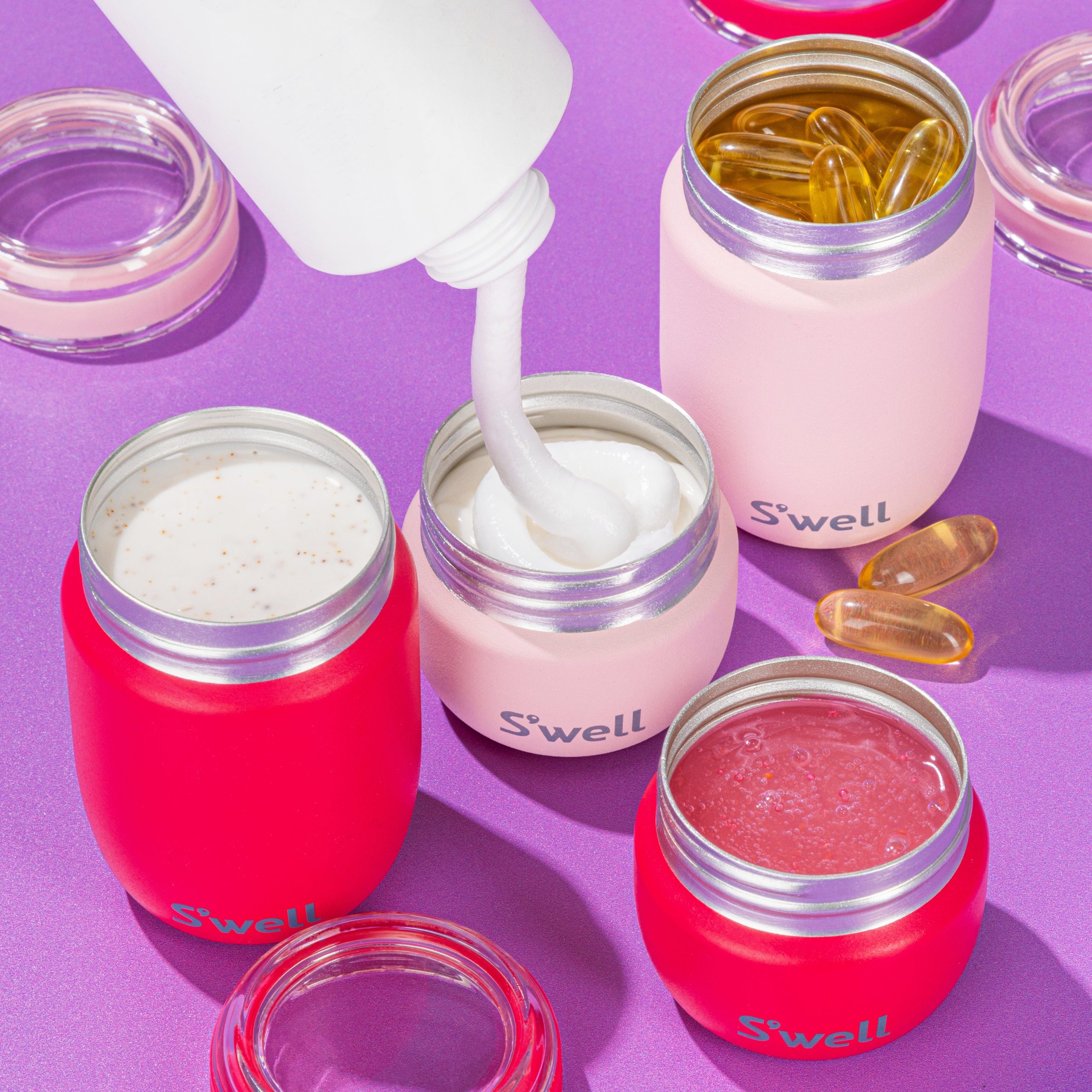 Travel Container Set | 1.7oz Pink - Image 2