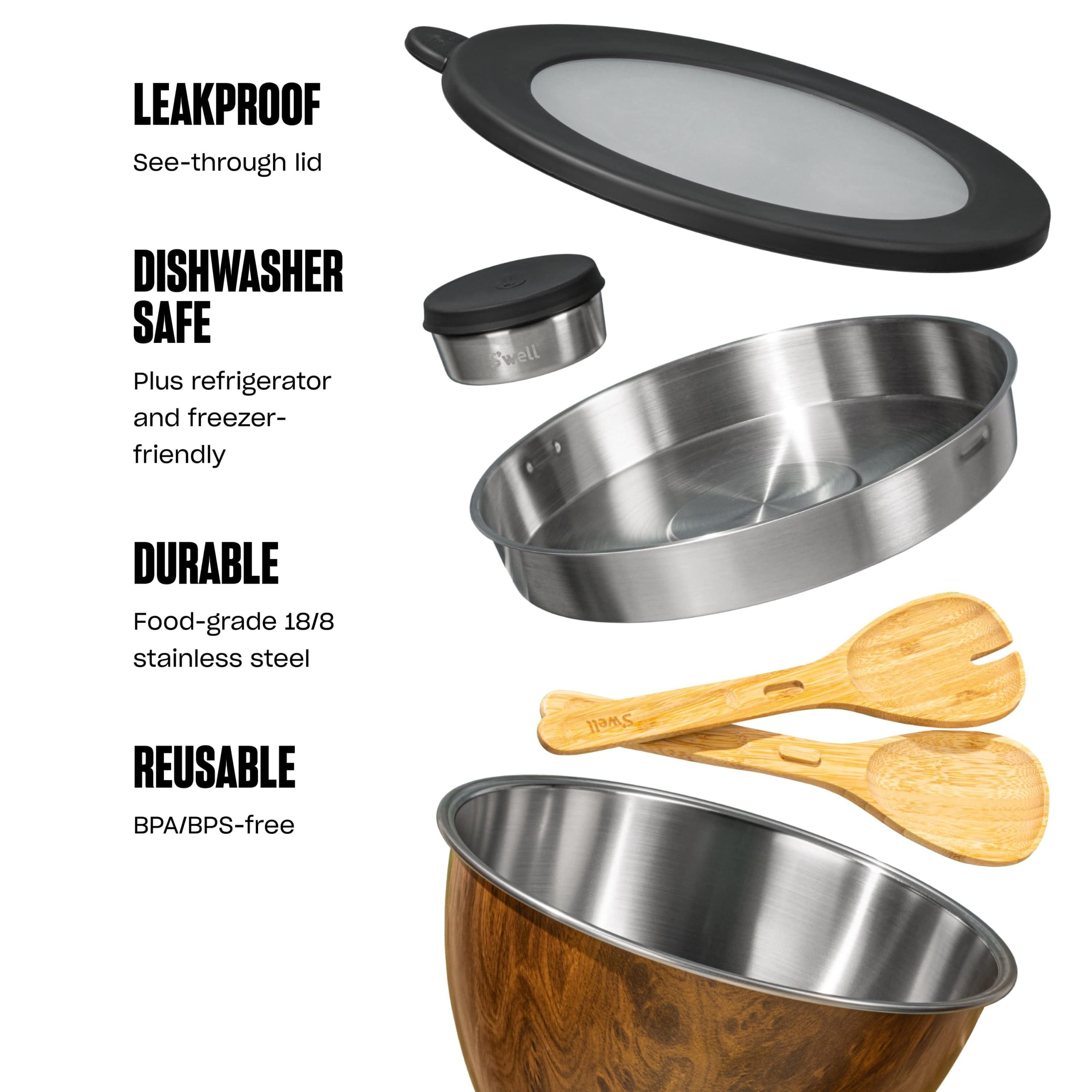 Salad Bowl Kit XL | 184oz Onyx - Image 10