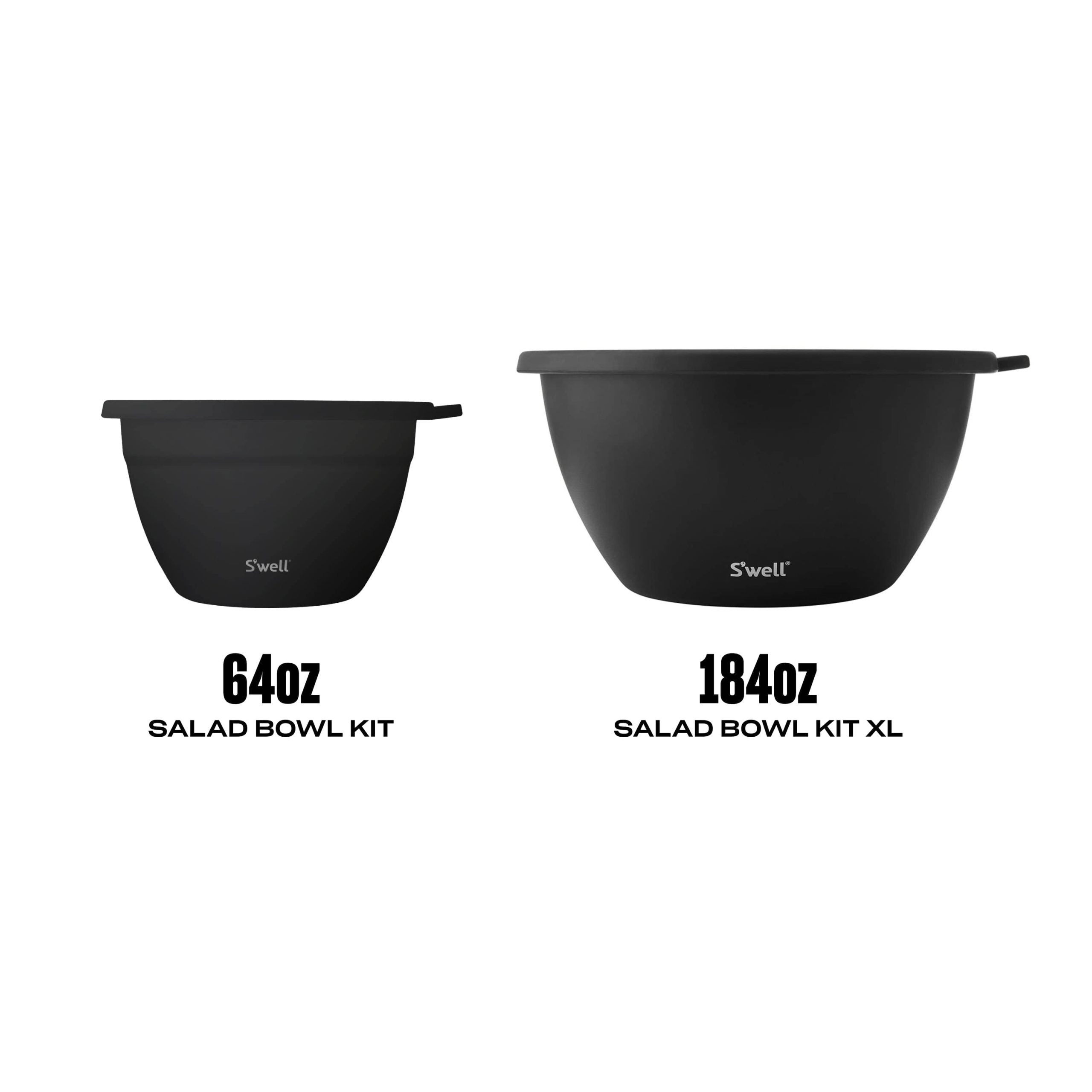 Salad Bowl Kit | 64oz Azurite Marble - Image 7
