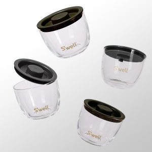 Glass Prep Bowl Set | 12oz Black