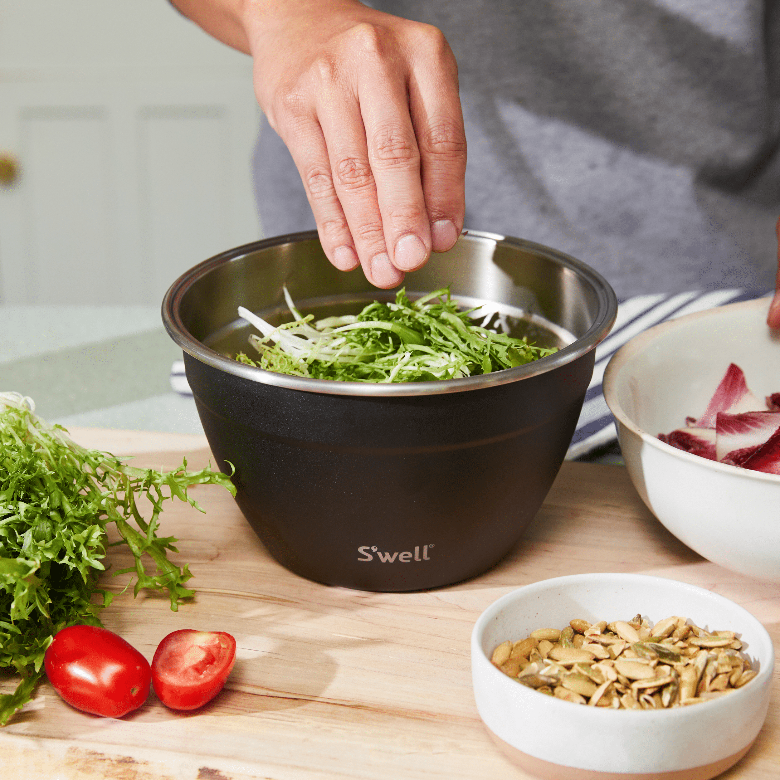 Salad Bowl Kit | 64oz Onyx - Image 2
