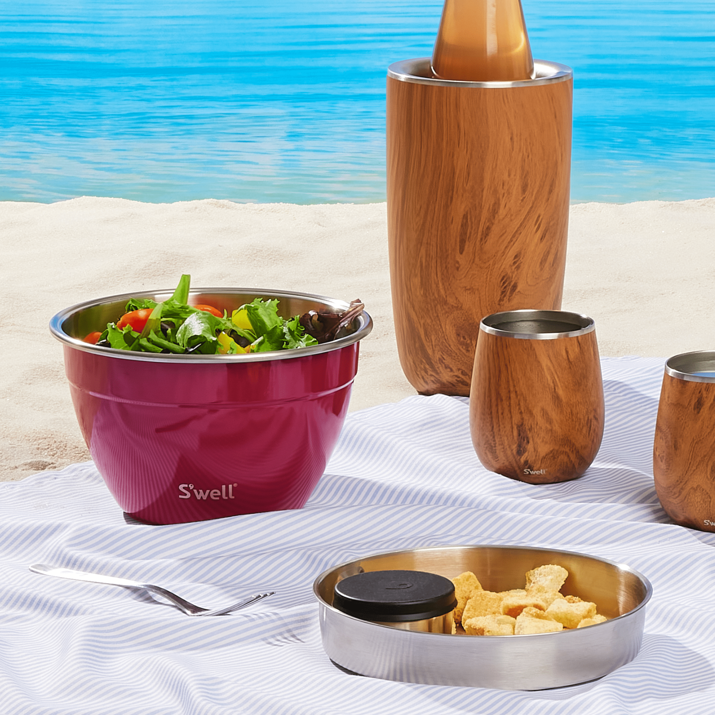 Salad Bowl Kit | 64oz Wild Cherry - Image 2