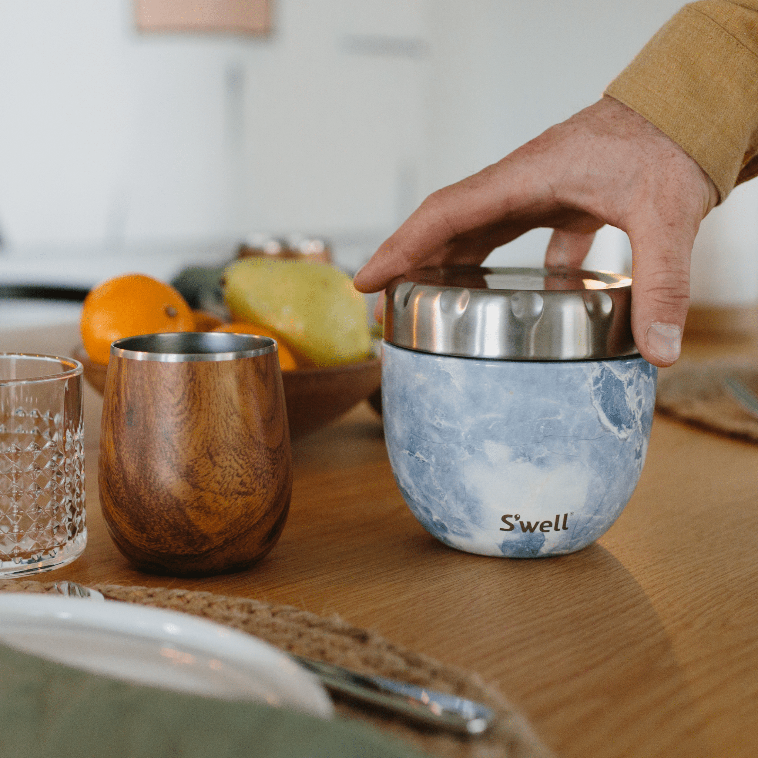 S'well Eats™ | 21.5oz Blue Granite - Image 2