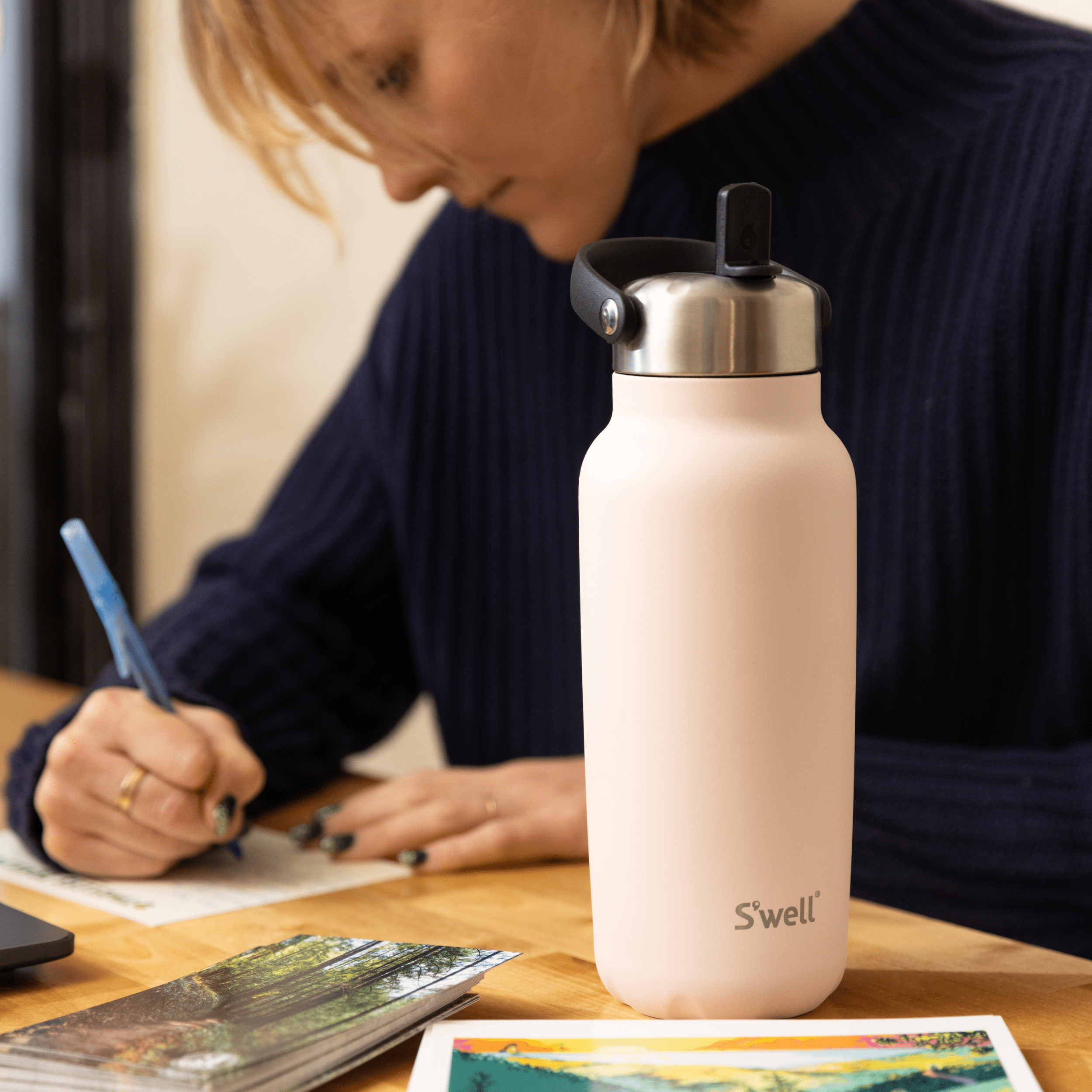 Explorer with Flip Straw Lid | 32oz Himalayan Salt - Image 2