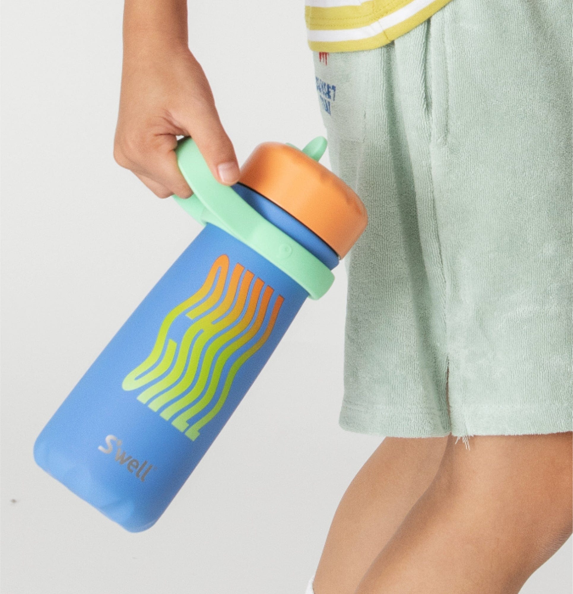 Traveler with Flip Straw Lid | 16oz Blue Chill - Image 7