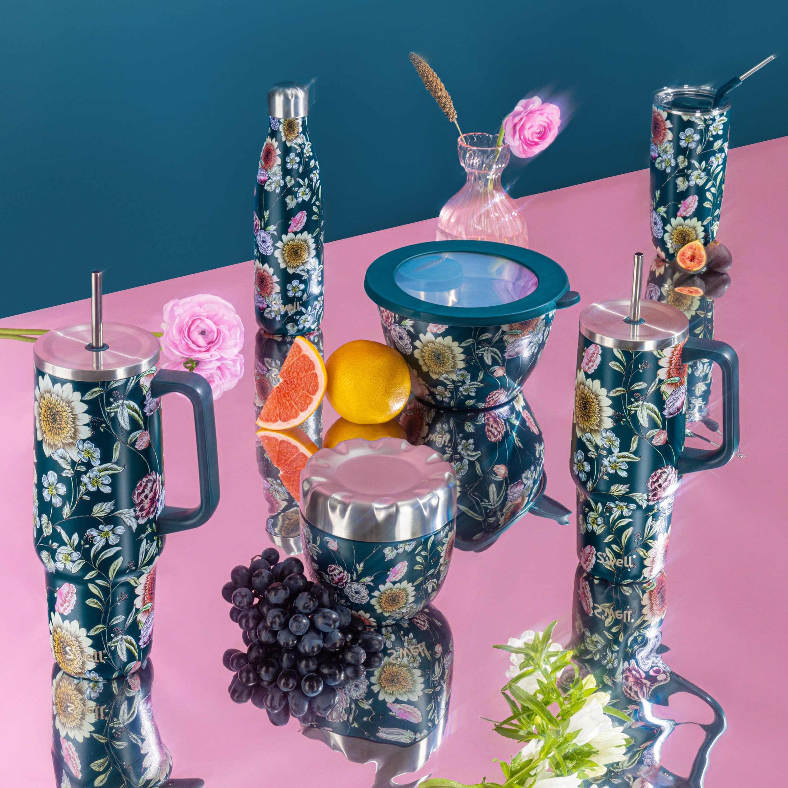 Tumbler XL | 40oz Midnight Botanical - Image 2