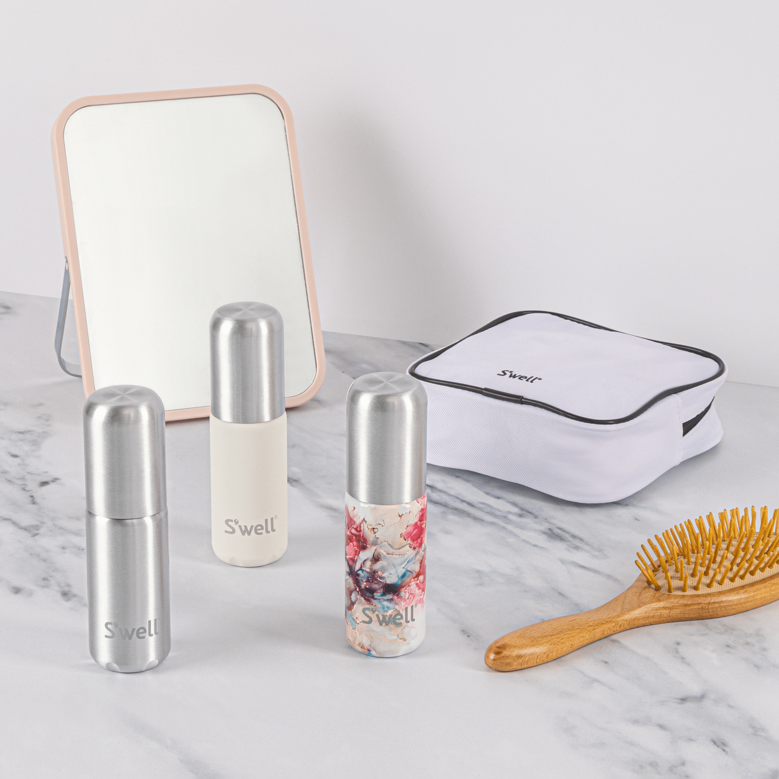 Travel Bottle Set | 3.4oz Pink - Image 8