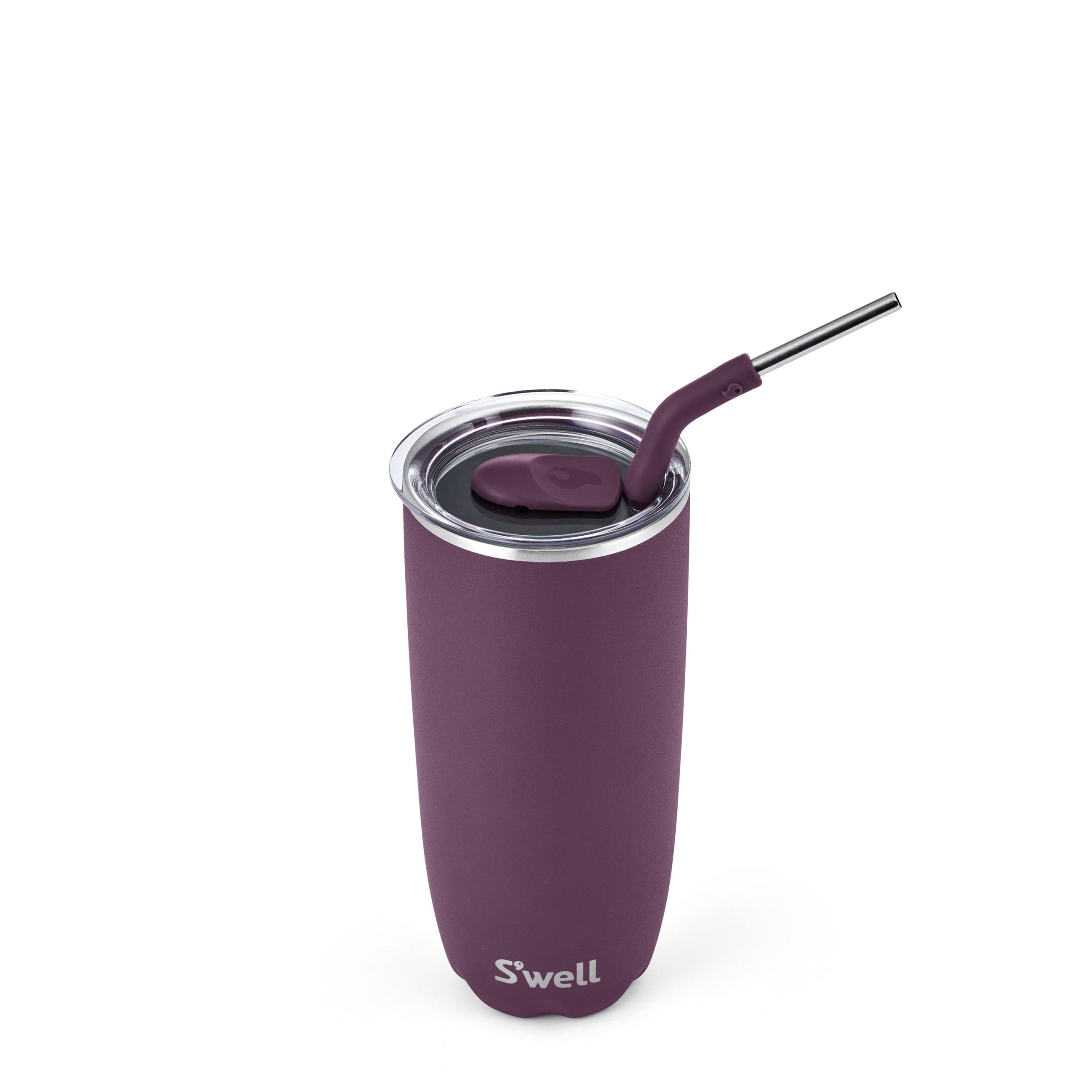 Tumbler with Straw | 24oz Plum - Image 3