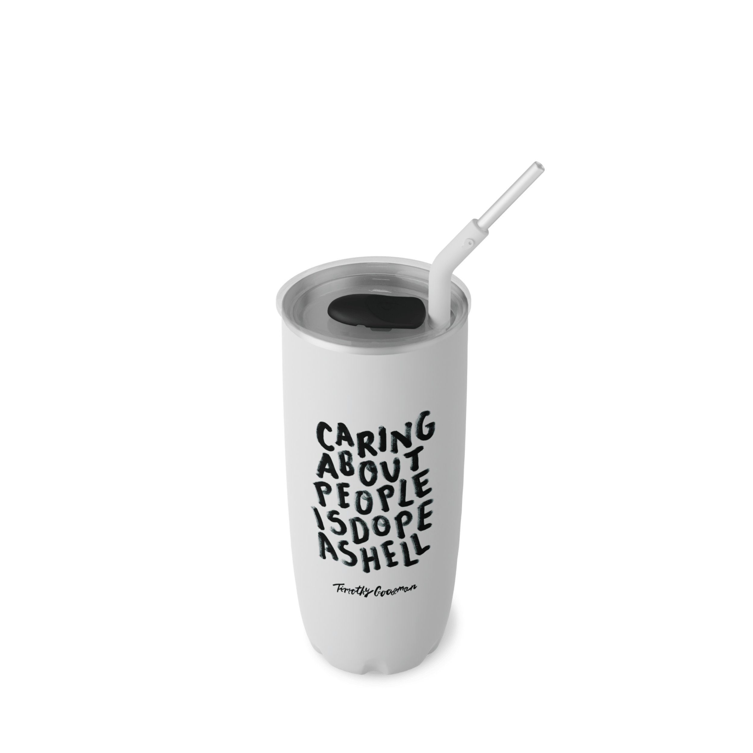 Timothy Goodman x S'well Tumbler with Straw - Image 2
