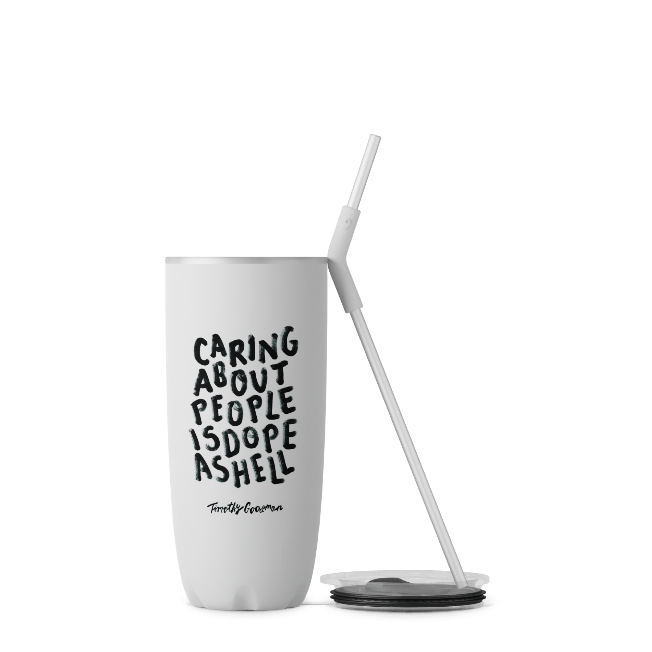 Timothy Goodman x S'well Tumbler with Straw - Image 3